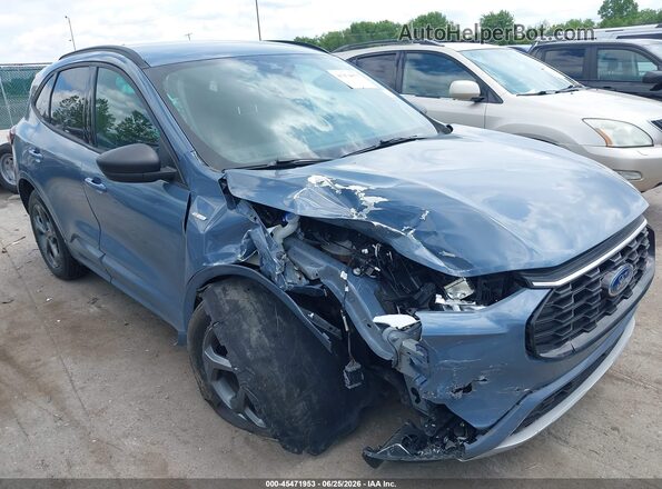 1FMCU9MN8RUA85327 2024 FORD ESCAPE Blue Front view