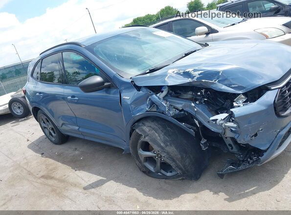 1FMCU9MN8RUA85327 2024 FORD ESCAPE Blue Rear interior view