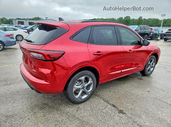 1FMCU9MN8RUB26362 2024 FORD ESCAPE Красный Задняя правая четверть