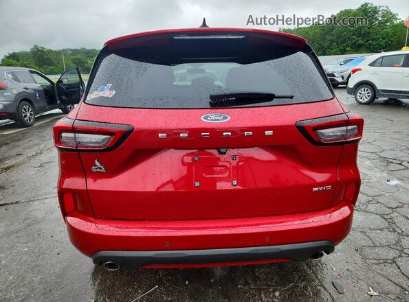 1FMCU9MN8RUB26362 2024 FORD ESCAPE Красный Вид сзади