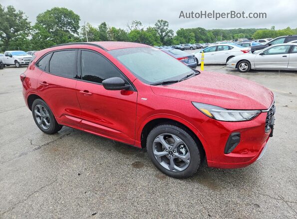 1FMCU9MN8RUB26362 2024 FORD ESCAPE Красный Передняя правая четверть