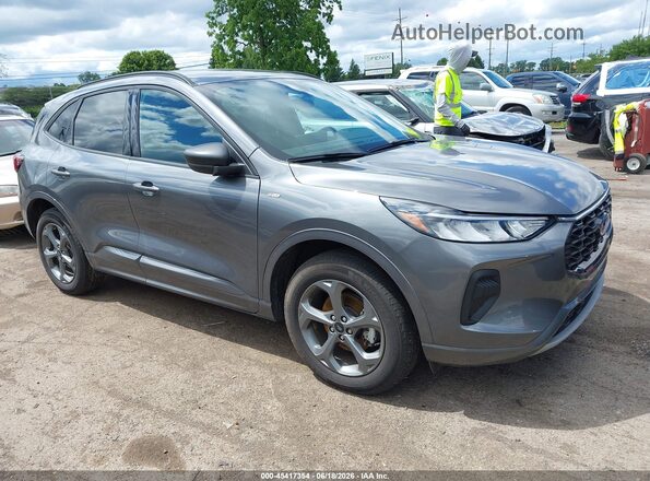 1FMCU9MN8RUB36860 2024 FORD ESCAPE Серый Вид задней части салона