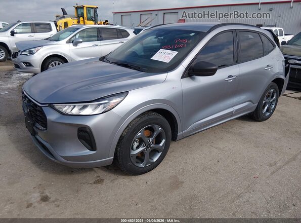 1FMCU9MN8RUB37622 2024 FORD ESCAPE Silver Przód lewy