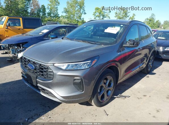 1FMCU9MN8RUB58339 2024 FORD ESCAPE Серый Передняя левая четверть