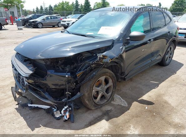 1FMCU9MN9RUB60424 2024 FORD ESCAPE Black Առջևի ձախ երեք քառորդ տեսարան