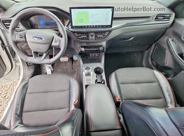 1FMCU9MNXRUB36858 2024 FORD ESCAPE White Widok deski rozdzielczej