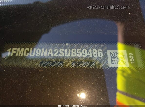 1FMCU9NA2SUB59486 2025 FORD ESCAPE Gray 