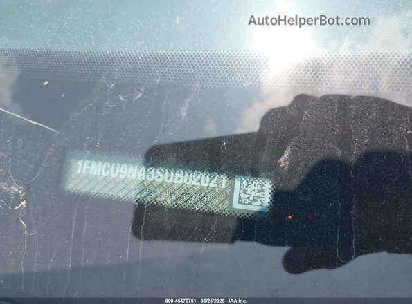 1FMCU9NA3SUB02021 2025 FORD ESCAPE Черный Вид подкапотного пространства
