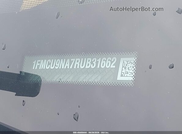 1FMCU9NA7RUB31662 2024 FORD ESCAPE Blue Widok komory silnika