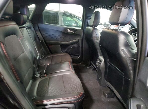 1FMCU9NA8SUB34091 2025 FORD ESCAPE Black Rear seats view