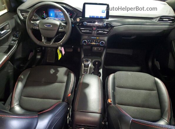 1FMCU9NA9SUB43849 2025 FORD ESCAPE Черный Вид панели приборов