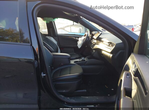 1FMCU9NAXSUB30737 2025 FORD ESCAPE Black წინა სალონის ხედი