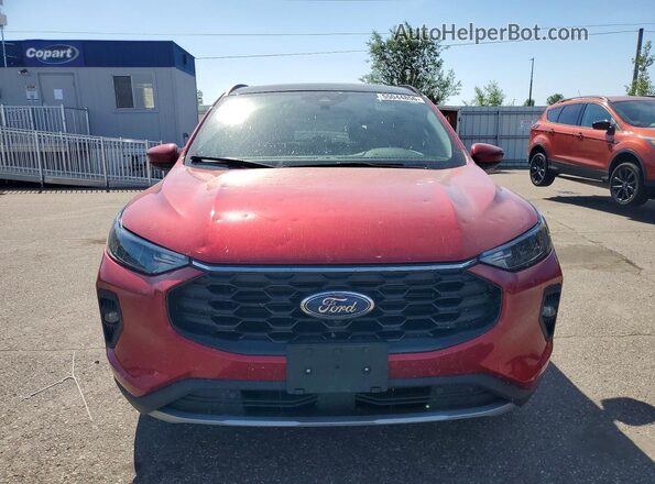 1FMCU9NZ4SUB61536 2025 FORD ESCAPE Красный Вид спереди
