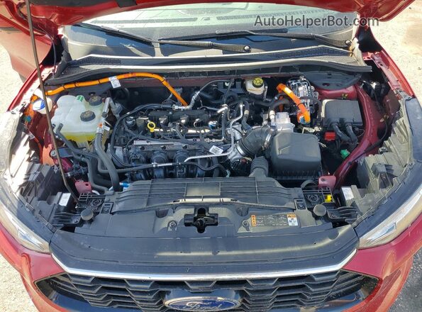 1FMCU9NZ4SUB61536 2025 FORD ESCAPE Красный Вид подкапотного пространства