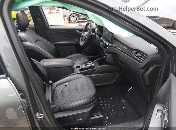 1FMCU9PA9PUA93670 2023 FORD ESCAPE Gray Widok wnętrza z przodu
