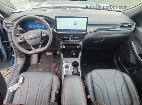 1FMCU9PZ7SUA76249 2025 FORD ESCAPE Blue Вид панелі приладів