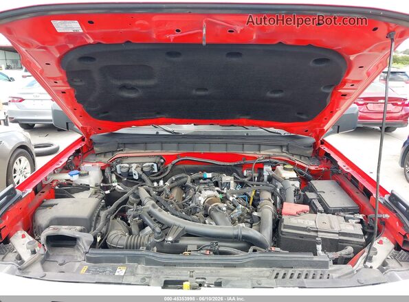 1FMDE4CP3RLB51814 2024 FORD BRONCO Red უკანა ხედი