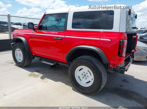 1FMDE4CP3RLB51814 2024 FORD BRONCO Red უკანა მარცხენა