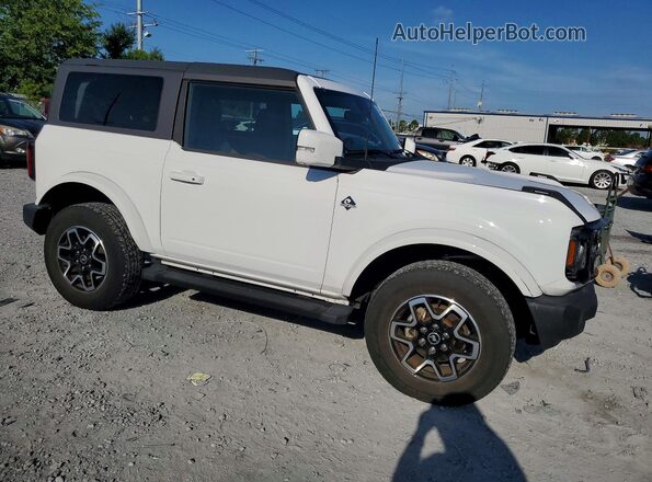 1FMDE5AH2PLB44285 2023 FORD BRONCO White Delantero derecho