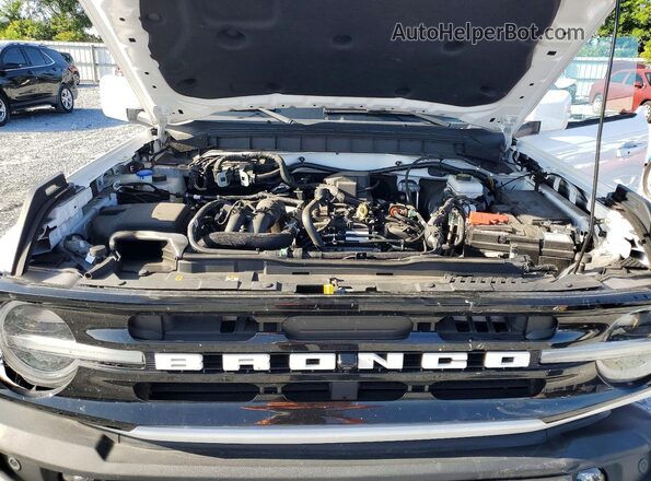 1FMDE5AH2PLB44285 2023 FORD BRONCO White Vista del compartimento del motor