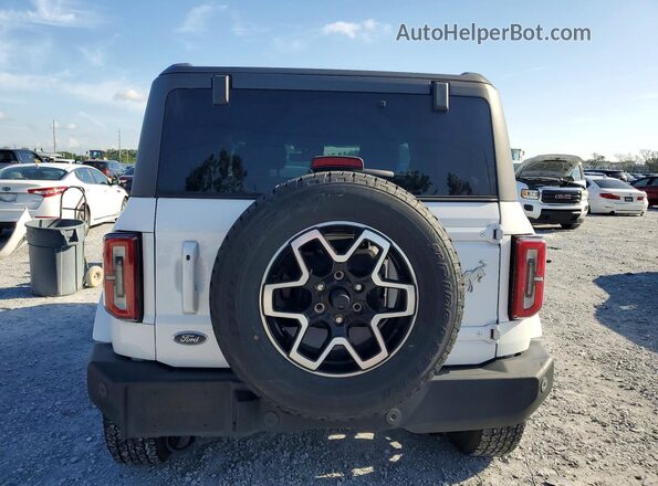 1FMDE5AH2PLB44285 2023 FORD BRONCO White Vista trasera