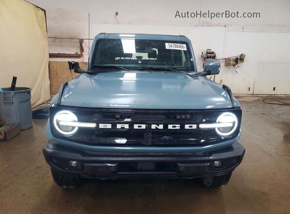 1FMDE5APXNLB44426 2022 FORD BRONCO Blue უკანა მარჯვენა