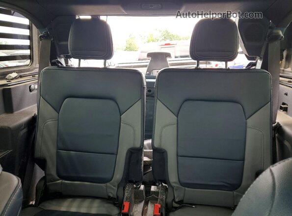 1FMDE5APXNLB44426 2022 FORD BRONCO Blue წინა პანელის ხედი