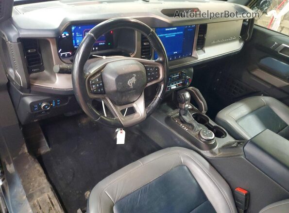 1FMDE5APXNLB44426 2022 FORD BRONCO Blue უკანა ხედი