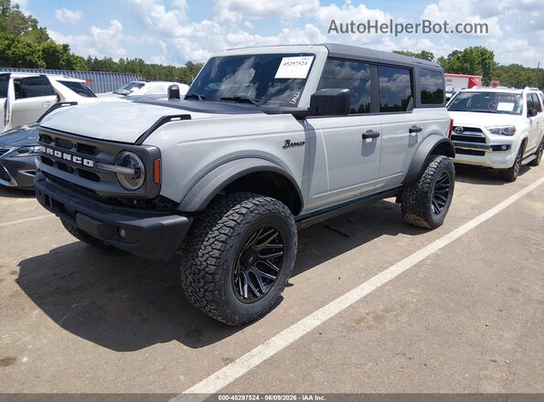1FMDE5BH4MLB07149 2021 FORD BRONCO Gray Передня ліва чверть