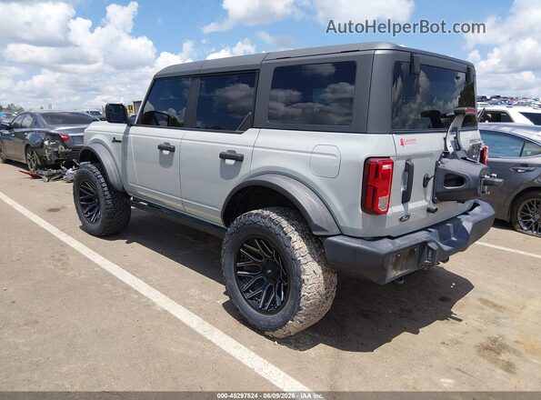 1FMDE5BH4MLB07149 2021 FORD BRONCO Gray Задня ліва чверть