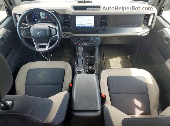 1FMDE5BH6MLA90841 2021 FORD BRONCO Blue Dashboard view