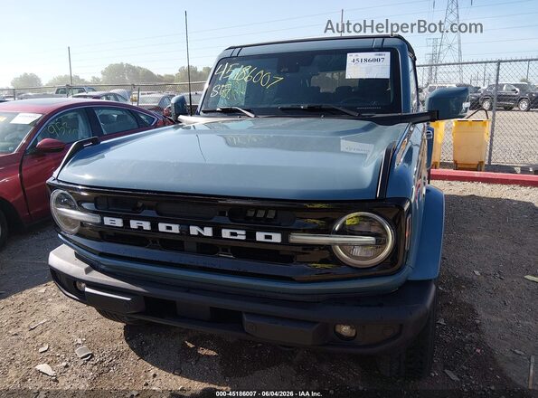 1FMDE5BH7MLA91979 2021 FORD BRONCO Gray წინა ხედი