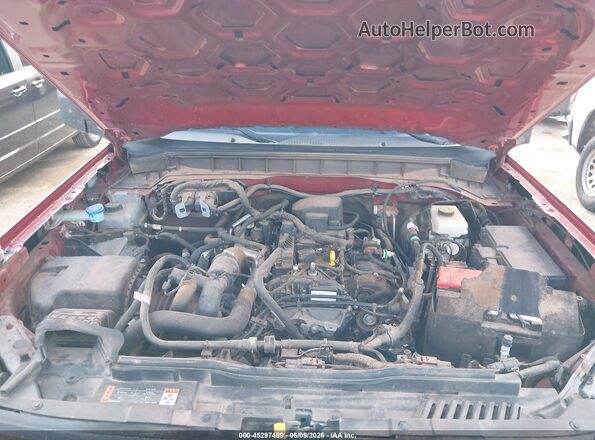 1FMDE5BH7MLB06657 2021 FORD BRONCO Red Widok z tyłu