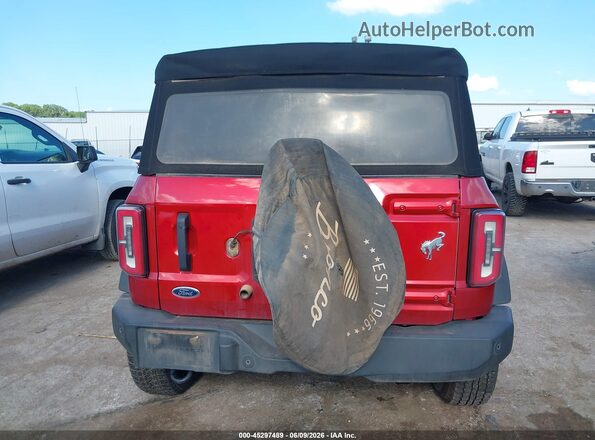 1FMDE5BH7MLB06657 2021 FORD BRONCO Red 