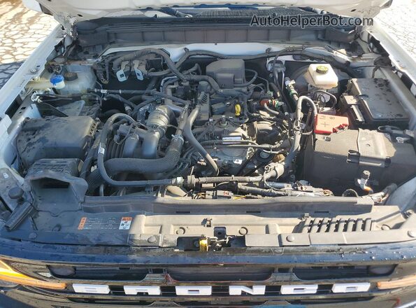 1FMDE5BH8NLA88283 2022 FORD BRONCO White Շարժիչի բաժամունքի տեսք