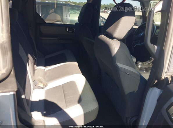 1FMDE5BH9NLB40648 2022 FORD BRONCO Gray Widok naklejki z numerem VIN