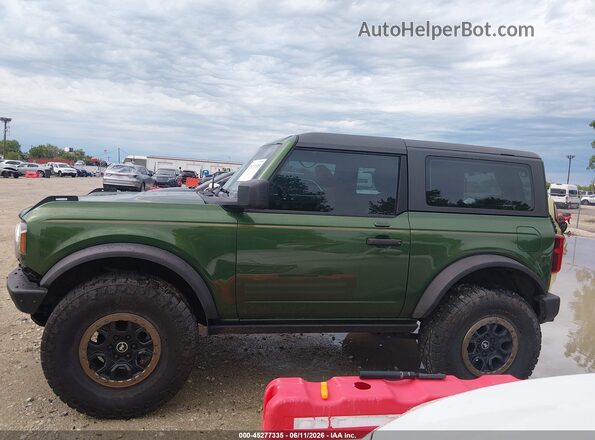 1FMDE5CH6NLB67384 2022 FORD BRONCO Green სალონის 360-გრადუსიანი ხედი