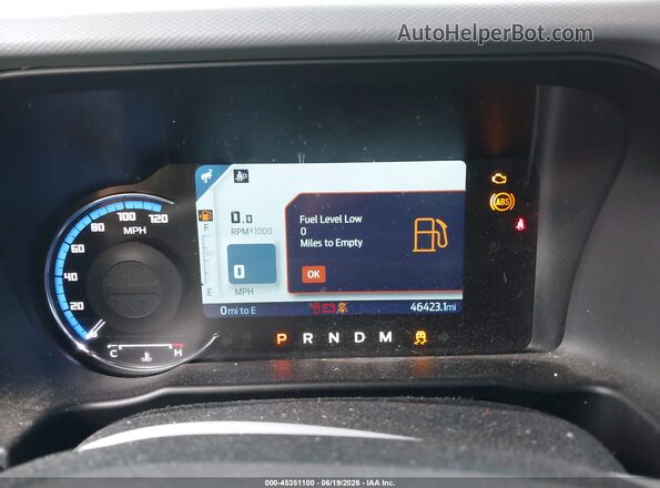 1FMDE5CH9PLB76342 2023 FORD BRONCO Black Widok tylnych siedzeń