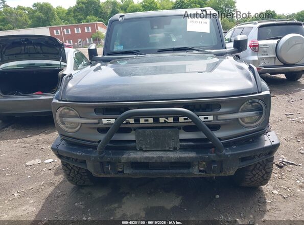 1FMDE5CH9PLB76342 2023 FORD BRONCO Black Widok zestawu wskaźników