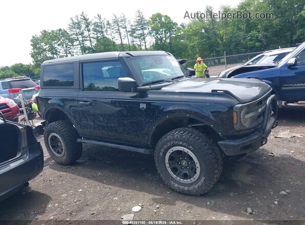 1FMDE5CH9PLB76342 2023 FORD BRONCO Black Widok wnętrza z tyłu