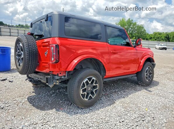 1FMDE5CP6PLB19961 2023 FORD BRONCO Red Հետևի աջ