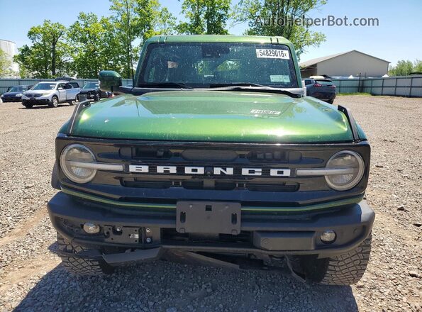 1FMDE5DH0PLC07900 2023 FORD BRONCO Green Vista frontal
