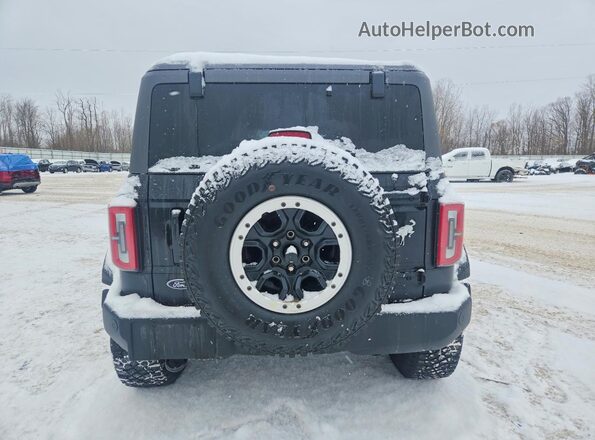 1FMDE5DH2PLB18491 2023 FORD BRONCO Черный Вид сзади
