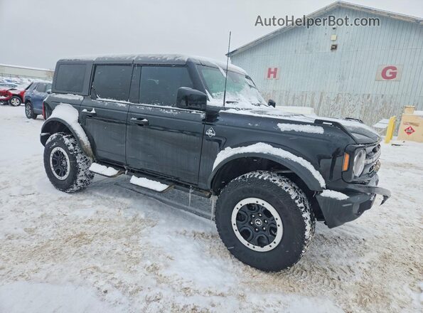 1FMDE5DH2PLB18491 2023 FORD BRONCO Черный Передняя правая четверть
