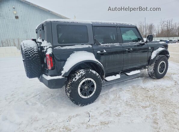 1FMDE5DH2PLB18491 2023 FORD BRONCO Черный Задняя правая четверть
