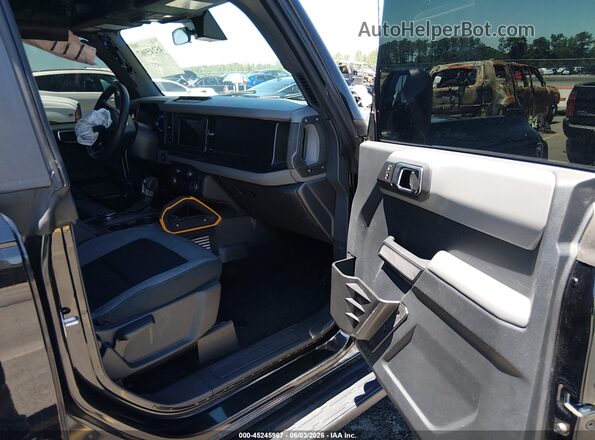 1FMDE5DH5MLA96840 2021 FORD BRONCO Black Вид салону спереду