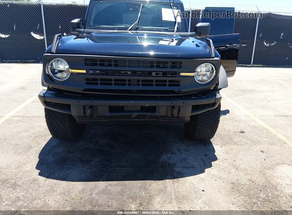 1FMDE5DH5MLA96840 2021 FORD BRONCO Black Вид спереду