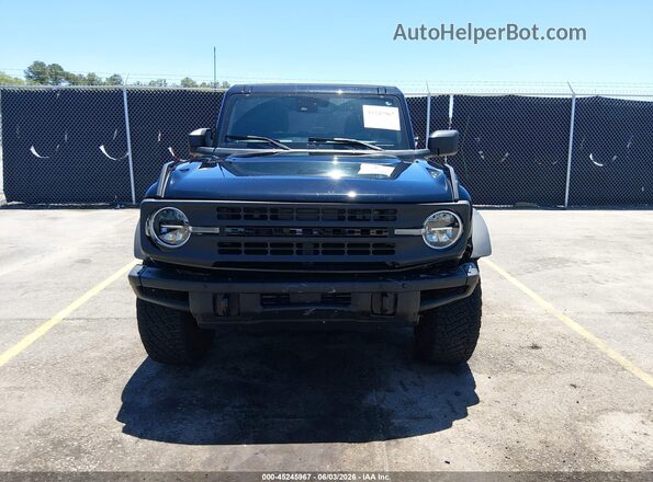 1FMDE5DH5MLA96840 2021 FORD BRONCO Black Вид щитка приладів