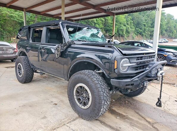 1FMDE5DH9MLA97814 2021 FORD BRONCO Black წინა მარჯვენა