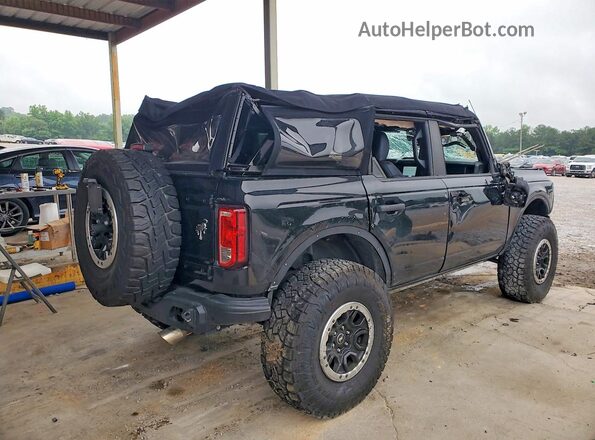 1FMDE5DH9MLA97814 2021 FORD BRONCO Black უკანა მარჯვენა